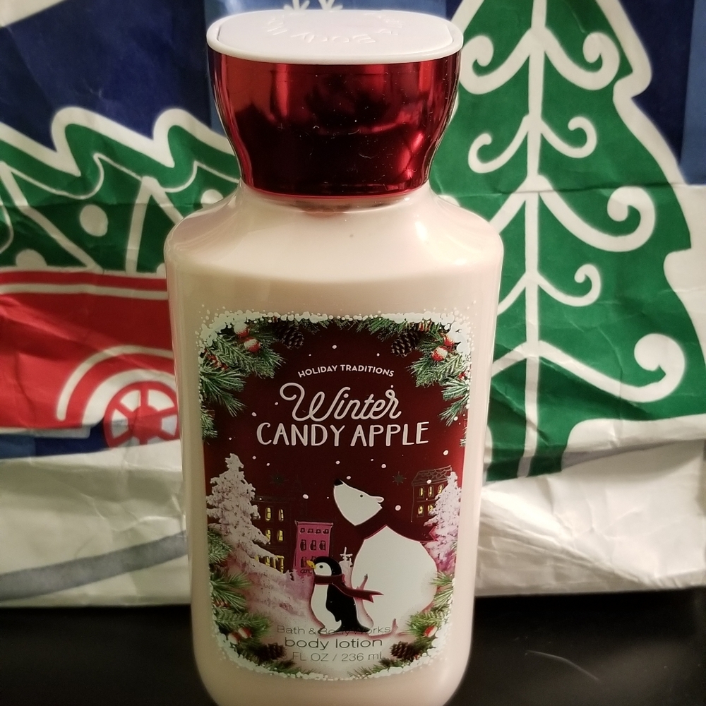 Bath and Body Works Lotion Winter Candy Apple